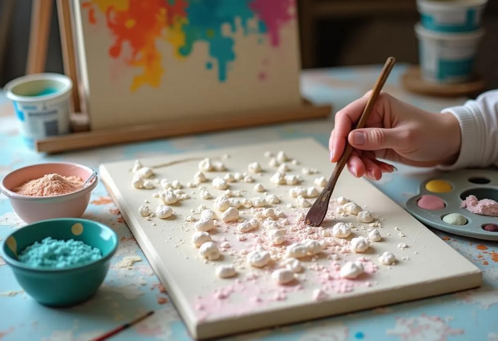 artistic workspace